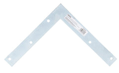 BRACE CNR FLAT STEEL 8IN ZINC