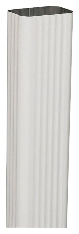 2601100120 10' DOWNSPOUT WHITE
