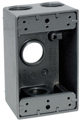1754-1 BOX 1G W/4 3/4IN HOLES