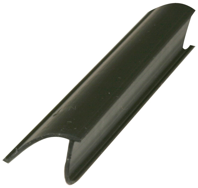 Make-2-Fit P 7816 Glass Retainer, 19/32 in W, 3/8 in Thick, 72 in L, Vinyl, Black