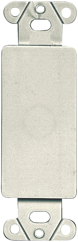 Eaton Wiring Devices 2160W-BOX Wallplate Adapter, 1-Gang, Polycarbonate, White