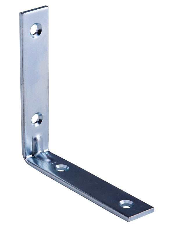 ProSource CB-Z03.5-01PS Corner Brace, 3-1/2 in L, 3-1/2 in W, 3/4 in H, Steel, Zinc-Plated, 3 mm Thick Material