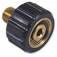 Mi-T-M AW-0023-0487 Screw Coupler, 1/4 in Connection, MNPT x M22