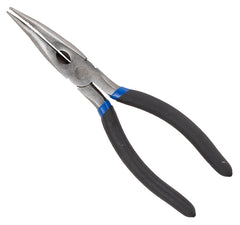 Vulcan PC974-02 Bent Nose Pliers, 8 in OAL, 1.6 mm Cutting Capacity, 5.2 cm Jaw Opening, Black Handle, 7/8 in W Jaw