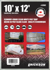 57062 10' X 12' CLEAR WHITE TA