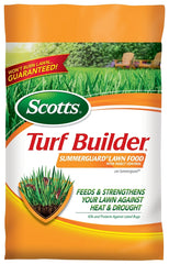 Scotts Turf Builder SummerGuard Series 49020 Lawn Food with Insect Control, 40.05 lb Bag, Granular, 20-0-8 N-P-K Ratio