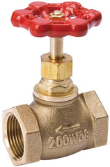 106-003NL BRASS GLOBE VLV 1/2