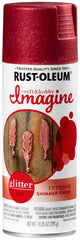 345705 PAINT SPRAY GLITTER RED