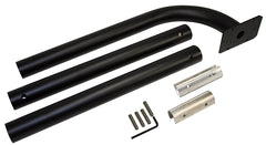 Mighty Mule FM100 Digital Keypad Mounting Post, Aluminum, Black, Anodized