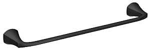 Moen Lindor Series MY8718BL Towel Bar, 18 in L Rod, Brass/Zinc, Matte, Wall Mounting