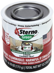 Sterno 20366 Cooking Fuel, 12.2 oz, 2-1/4 hr Burn Time