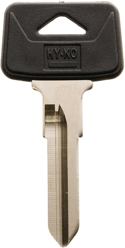 Hy-Ko 12005VL8 Automotive Key Blank, Brass/Plastic, Nickel, For: Volvo Vehicle Locks