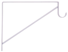 SHELF/ROD STD WHT 12-5/8X9-3/4