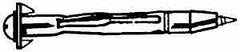 161C BX/100 ANCHORS WALL HOLLO