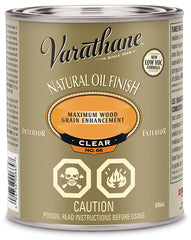 Varathane Y6641 Oil Finish, Clear, Liquid, 946 mL