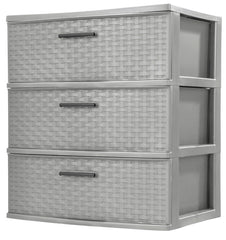 25306A01F TOWER 3DRW WD GRAY