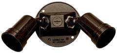 93102AB-1 LAMPHOLDER DUAL RND
