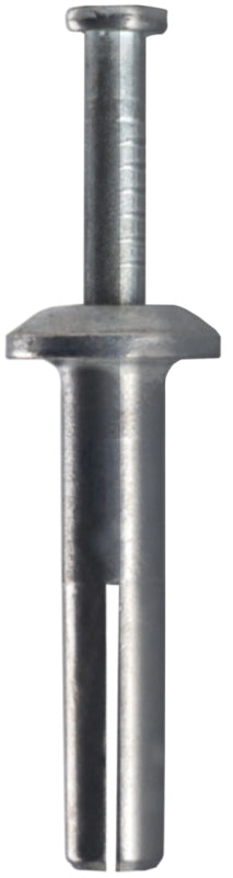 COBRA ANCHORS 383V Drive Nail-In Anchor, 1/4 in Dia, 1 in L, Die-Cast Zinc