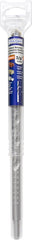 Vulcan 264171OR Drill Bit, 3/8 in Dia, 13 in OAL, Spiral Flute, Straight Shank