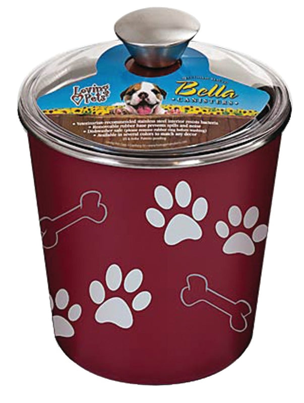 7480 BOWL CANISTER MERLOT
