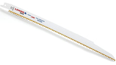 Lenox Gold 21061156GR Reciprocating Saw Blade, 3/4 in W, 12 in L, 6 TPI, HSS Cutting Edge