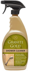 Granite Gold GG0039 Shower Cleaner, 24 oz, Bottle, Haze Liquid, Citrus, Clear
