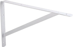 BRACKET SHELF HD WHITE 12X8IN