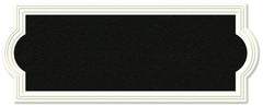 AK-461 ADDRESS PLAQUE WHT RECT