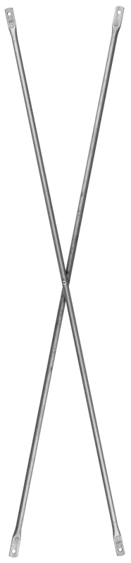 Metaltech M-MC2484 Cross Brace, Steel, Galvanized