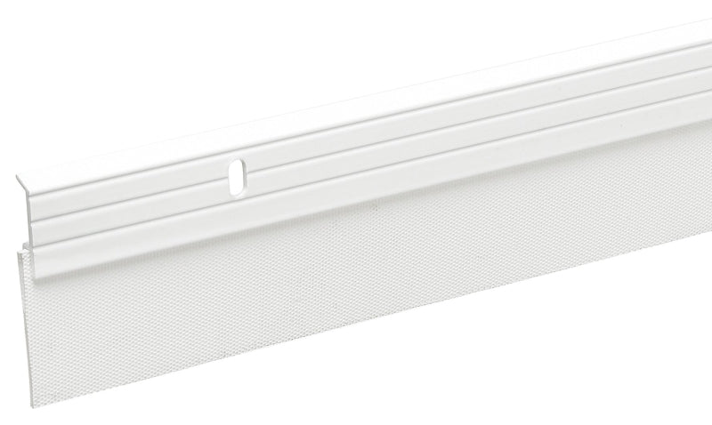 A79WH DRSWP ALU/RBR WHT 2X36IN