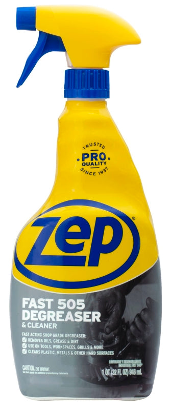 Zep ZU50532 Cleaner and Degreaser, 32 oz Bottle, Liquid, Characteristic