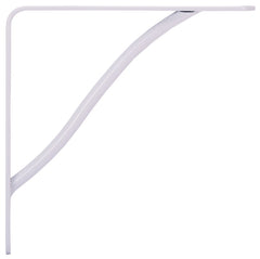 BRACKET SHELF DECO WHITE 6X6IN