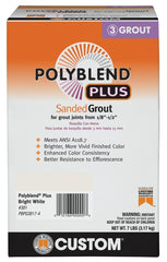 PBPG3817-4 GROUT BRT WHITE 7LB