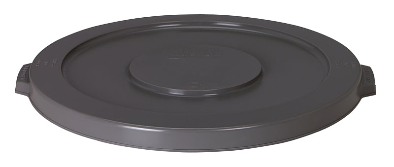 Continental Commercial Huskee 3201GY Receptacle Lid, Plastic, Gray, For: Huskee 3200 32 gal Containers