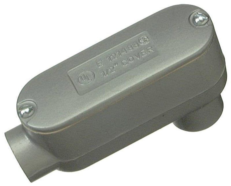 Halex 58630B Conduit Body, 3 in Hub, 13-9/64 in OAL, Threaded, Aluminum