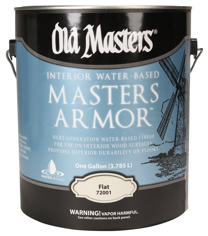 Old Masters 72001 Wood Stain, Flat, Liquid, 1 gal