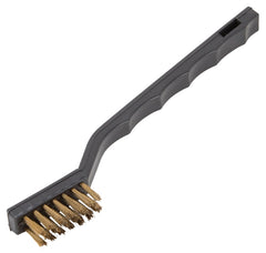 BRUSH BRASS PLATED STEEL 7 IN