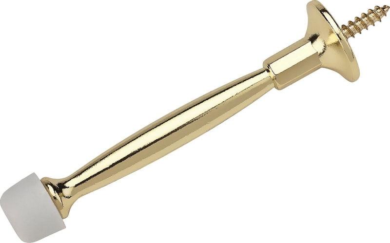 N830-146 DOOR STOP POL BRS 4IN