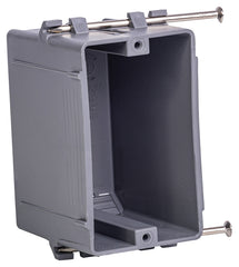 BOX-NS18  BOX PVC GRAY 18CU IN