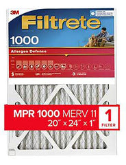 9826-4 FILTER AIR 20X24X1IN