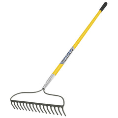 Vulcan 34548 R16-AMF Bow Rake, 17 in W Head, 16-Tine, Steel Tine, Steel Head, 60 in L Handle