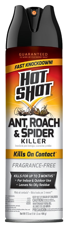 Hot Shot HG-96780 Ant, Liquid, Spray Application, Indoor, Outdoor, 17.5 oz Aerosol Can
