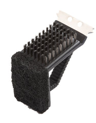 GRILL BRUSH 3IN1 ST STEEL