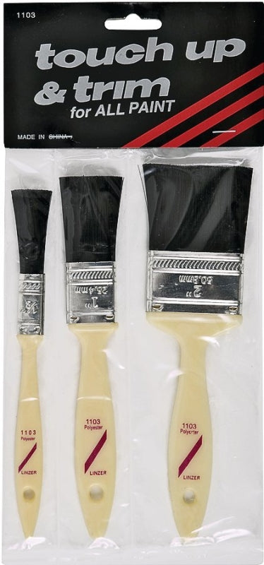 Linzer 1103 Paint Brush Set, 3 -Brush