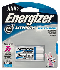 L92BP2 CRD/2 BATTERY AAA LITH.