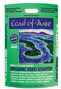 Coast of Maine 1CBSI8Q-200 Seed Starter, 8 qt Bag
