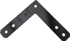 N266475 PLATE CORNER BLK 12IN