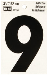 RV-50/9 RV VINYL NUMBER 9 3IN