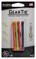 GT34PKA1 GEAR TIE 3IN ASSORTED