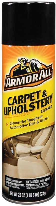 Armor All 78091 Carpet and Upholstery Cleaner, 22 oz, Aerosol Can, Liquid